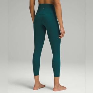 Lululemon align high rise leggings 25" teal blue women's 12